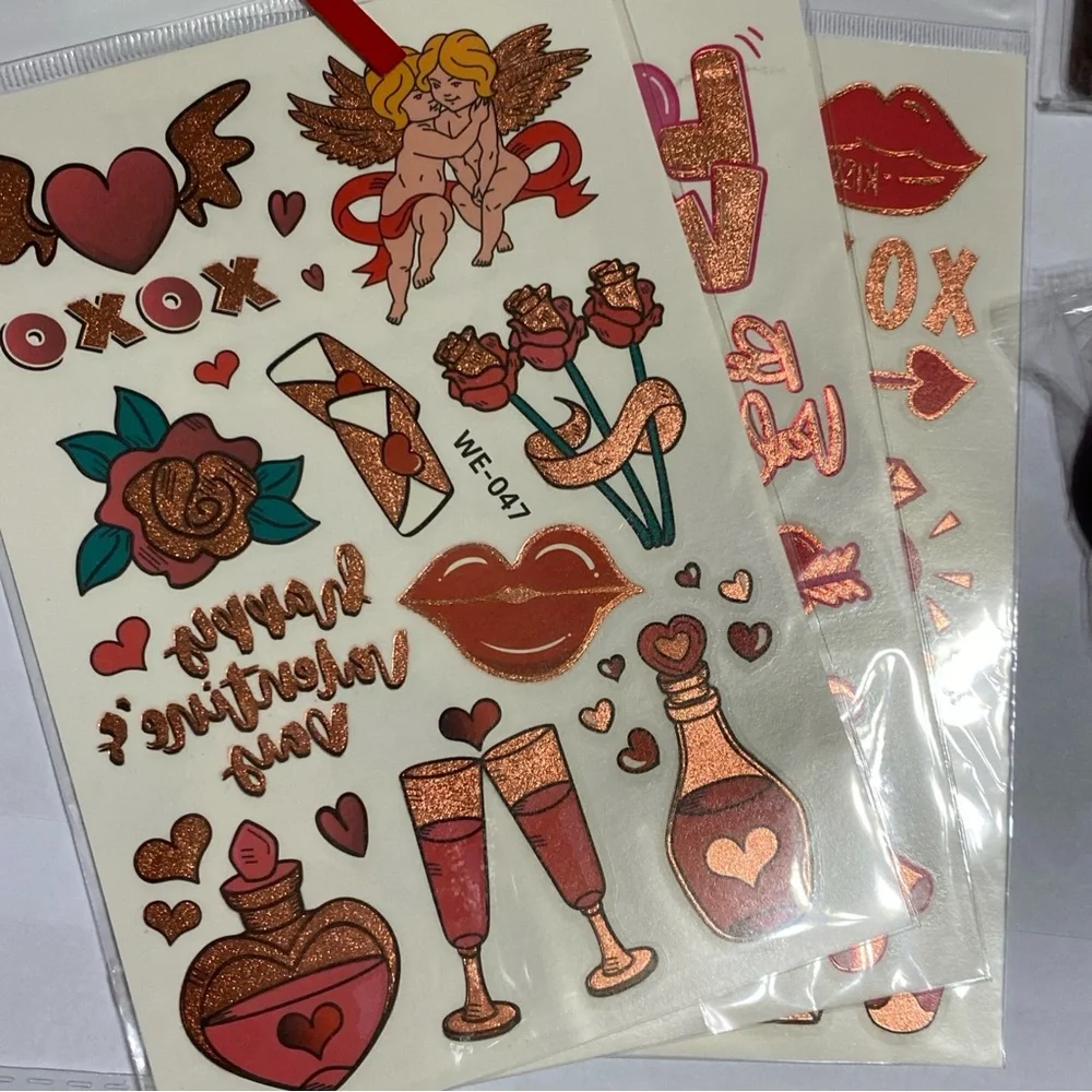120 Piece Assorted Valentines Day Party Favors